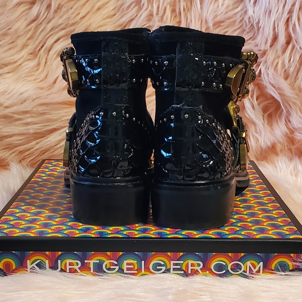 Kurt Geiger London Maddox Ankle Booties - Picture 4 of 7
